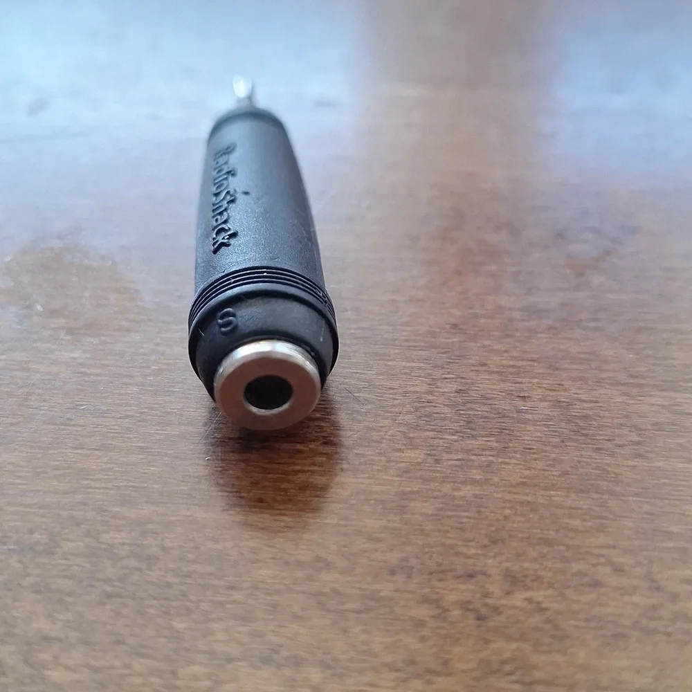 RadioShack Black Audio Adapter